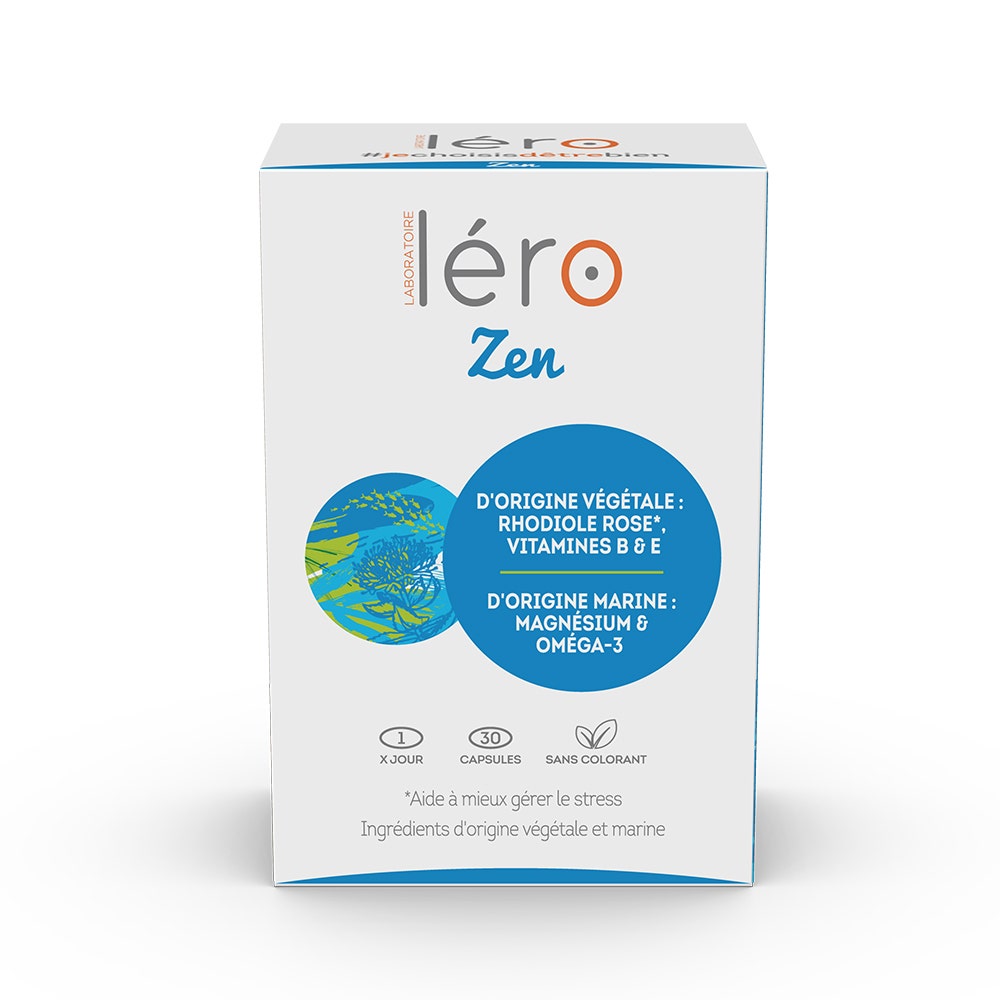 Lero Zen Rodiola rosa e Magnesio 30 capsule