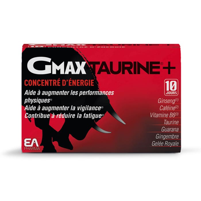 Gmax Taurina+ 30 fiale Ea Pharma