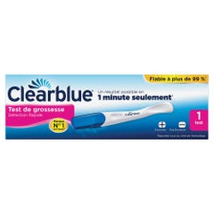 Clearblue Test di gravidanza Rilevamento rapido 1 Test