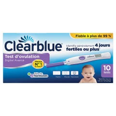 Clear Blue Test di ovulazione digitale avanzato 10 test
