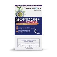 Granions Somdor+ Melatonina 15 Compresse