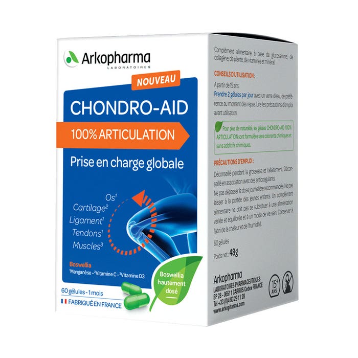 Arkopharma Chondro-Aid 100% Giunti 60 capsule