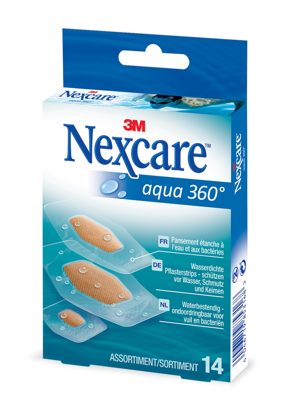 Nexcare Aqua 360° cerotti X14