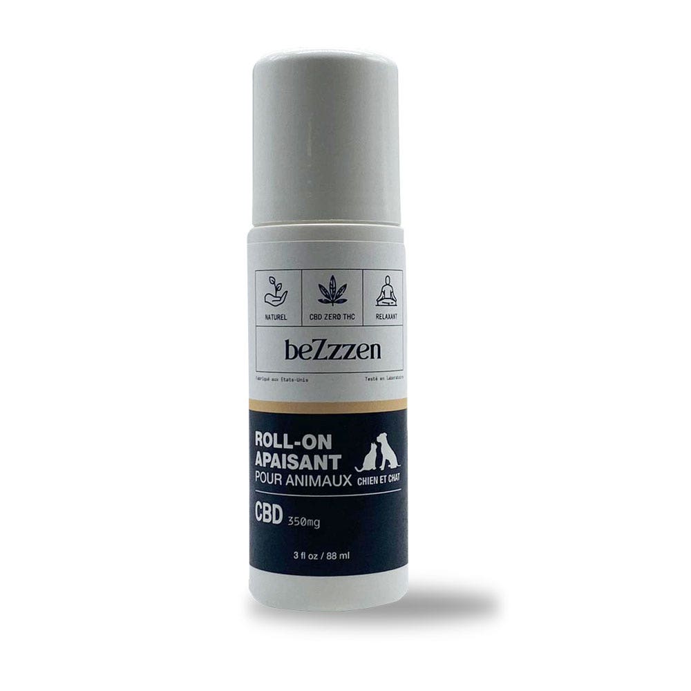 Bezzzen CBD roll-on lenitivo per animali domestici da 350 mg Cane e Gatto 88 ml