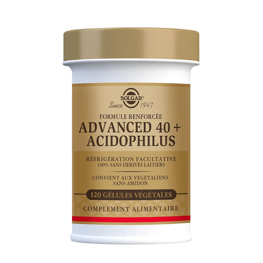 Solgar Acidofilo avanzato 40+ Formula potenziata 120 Gelule
