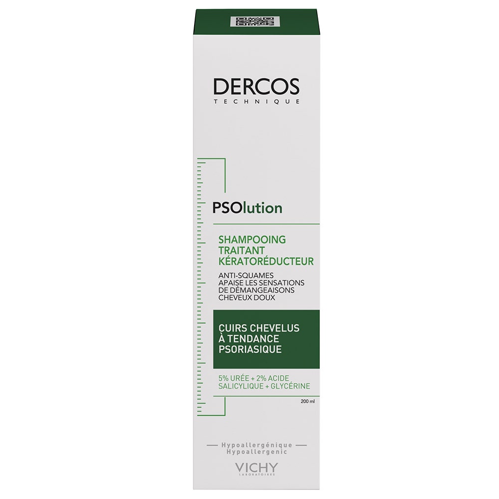 Vichy Dercos Shampoo trattante cheratoriduttore PSOlution 200 ml
