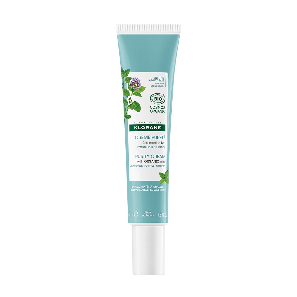 Klorane Menta Acquatica Crema di purezza Bio 40 ml