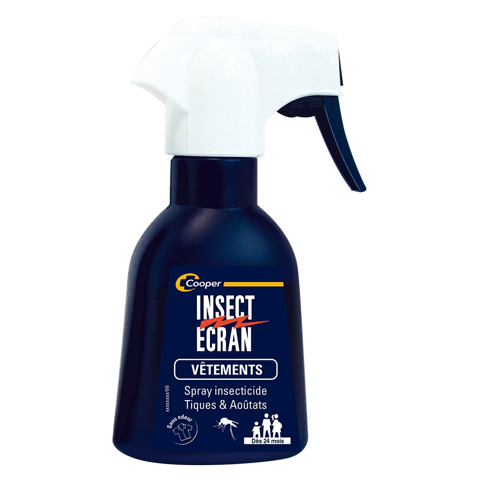 Insect Ecran Tessuti Spray insetticida per zecche e tafani 200 ml