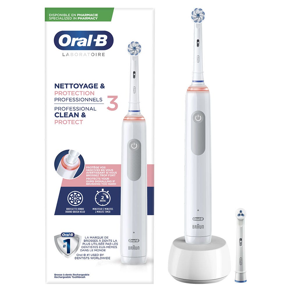 Oral-B Pulizia professionale 3 Spazzolino elettrico Gum Care Protect x1