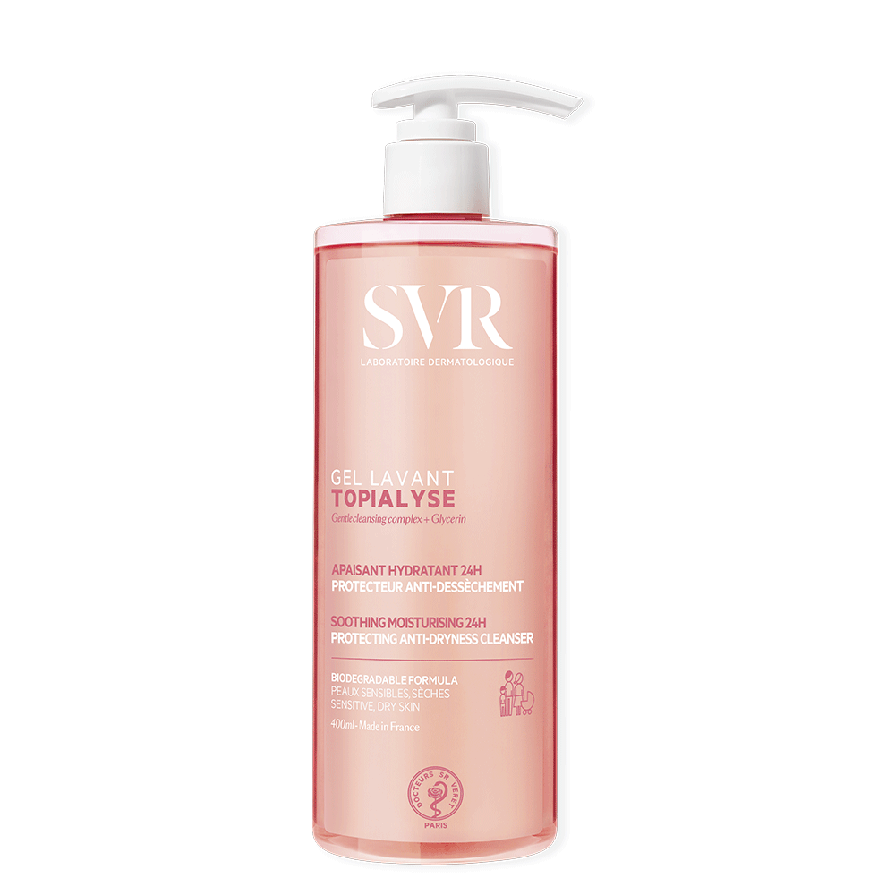 Svr Topialyse Gel detergente per pelli sensibili e secche 400 ml