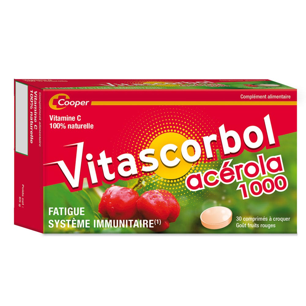 Vitascorbol Fatica da Acerola 30 compresse - Easypara