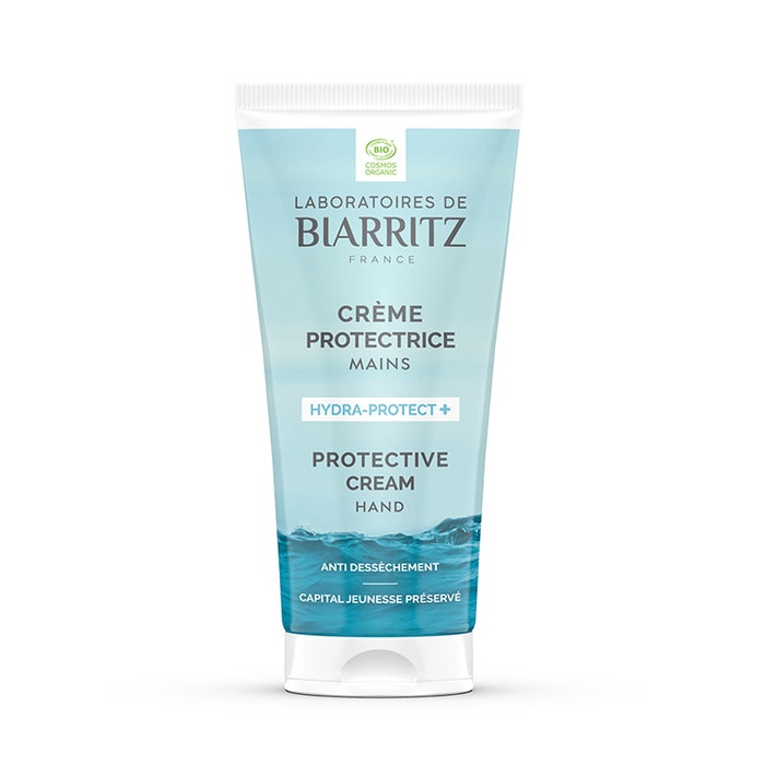 Laboratoires De Biarritz Hydra-Protect + Crema protettiva biologica per le mani 50ml