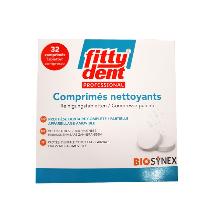 Compresse Detergenti x32 Fitty Dent