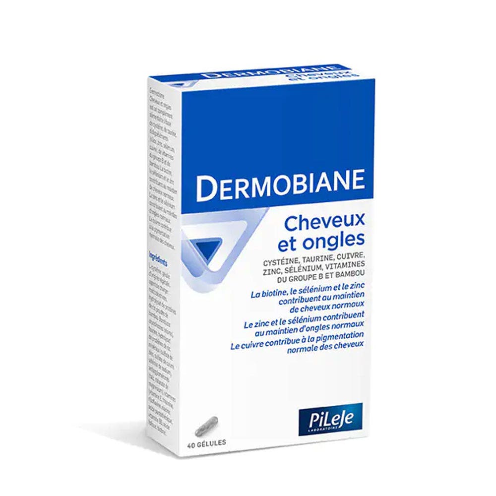 Pileje Dermobiane Capelli e unghie ed unghie 40 capsule