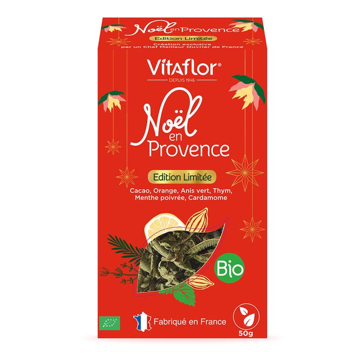 Tè di Natale biologico in Provenza 50g Vitaflor