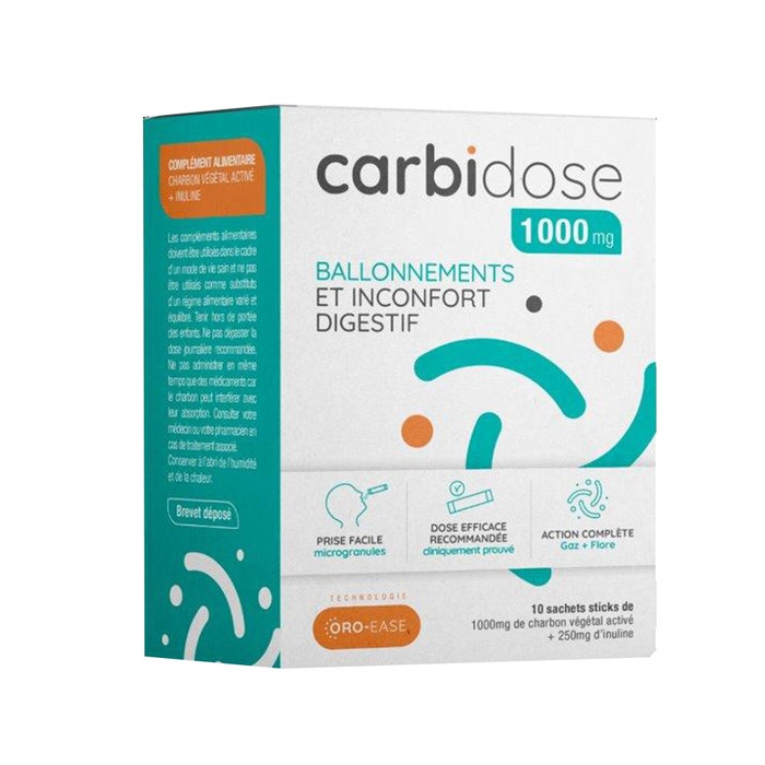 Carbidose 1000 mg x10 bustine Crinex