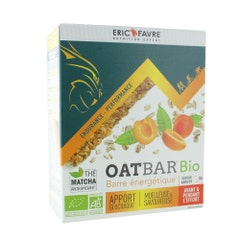 Eric Favre Snacking Healthy Barretta di avena biologica Gusto albicocca 6 barrette da 55 g