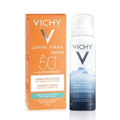 Vichy Capital Soleil Crema SPF50+ con Acqua Termale 50ml Gratis 100ml