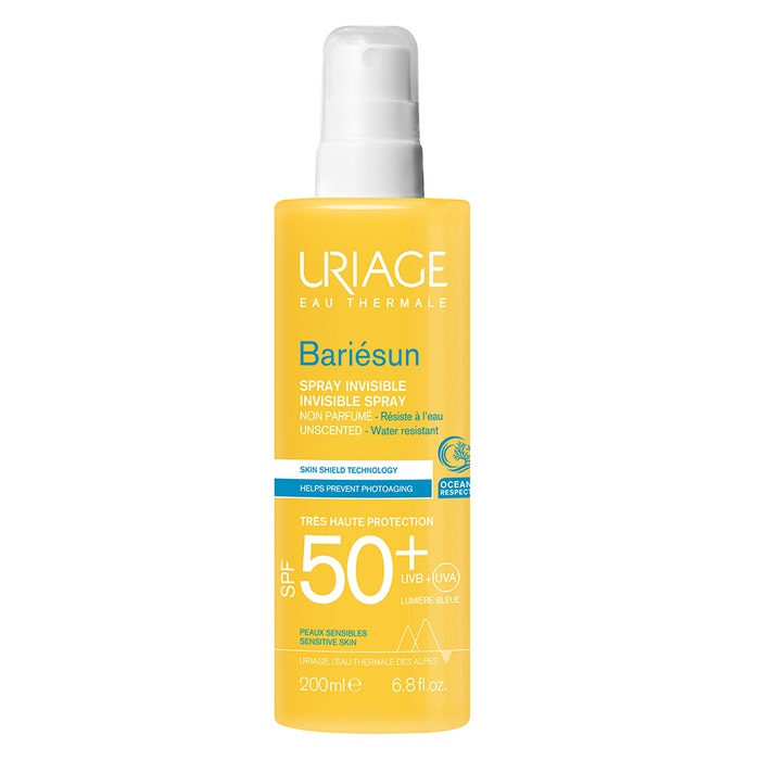Uriage Bariésun Spray Spf50+ Senza profumo Pelle Sensibile 200 ml