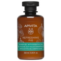 Apivita Refreshing Fig Gel doccia con oli essenziali 250ml