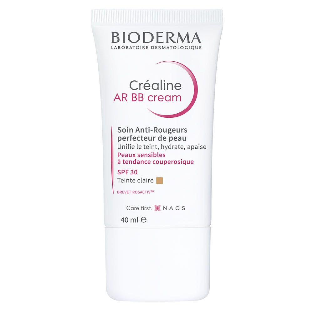 Bioderma Crealine Trattamento Anti rossore AR BB Cream Pelle Sensibile 40ml