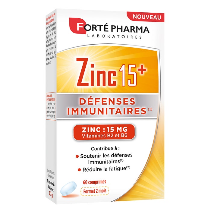 Zinco 15+ 60 compresse Forté Pharma