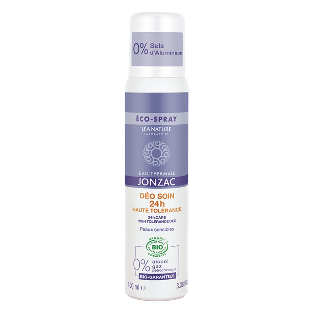 Eau thermale Jonzac Deodorante 24h alta tolleranza bio 100ml