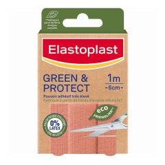 Bandes à découper 10x6 cm Green & Protect 0% Latex Elastoplast