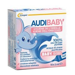 Pulizia delle Orecchie del Baby Audi 10x2ml Audispray