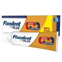 Pro Plus Crema adesiva per Protesi dentale 60g Pro plus Fixodent