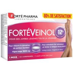 Vite rossa Circolazione e Gambe pesanti 30 compresse a rilascio prolungato Forté Veinol Forté Pharma