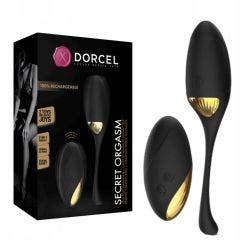 Ovetto vibrante Nero e Oro Secret Orgasm Marc Dorcel