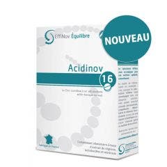 Acidinov 16 comprimés Equilibre Effinov Nutrition