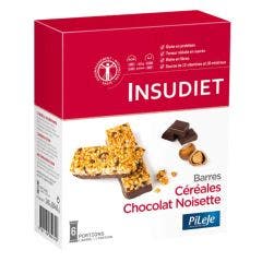 Insudiet Barre Céréales Chocolat Noisette x6 Pileje