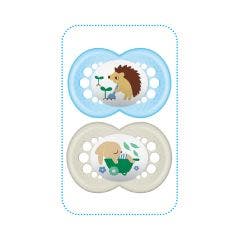 Sucettes Anatomiques en Silicone - "Classique" x2 Original 18 mois et plus Mam