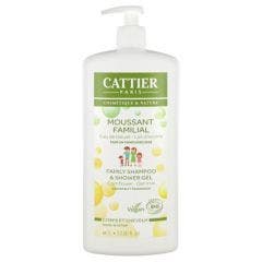 Bagnoschiuma Bio Corpo e Capelli Per tutta la famiglia 1l Profumo di pompelmo Cattier