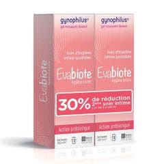 Gel detergente per l'igiene intima Evabiote 2x250ml Besins Healthcare