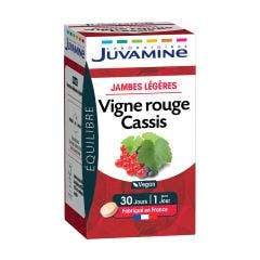 Jambes Legeres Vigne Rouge Cassis 30 Comprimes Juvamine