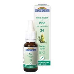 N. 24 Scots Pine Bio Demeter Fiori di Bach Courage Hope 25ml Biofloral