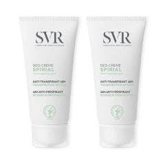 Deodorante anti-traspirante azione intensa 48H 2x50ml Spirial Svr