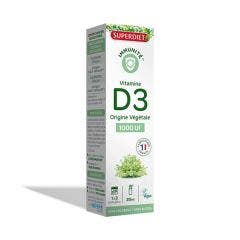 Spray Vitamine D3 20ml Origine végétale Superdiet