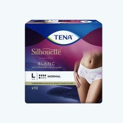 Normal Large Fuites Urinaires Legeres A Moderees X10 Silhouette Tena
