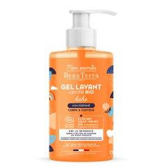 Gel Lavant Bébé Bio 250ml Non Parfumé Corps et Cheveux Beauterra