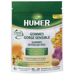 Gommes Gorge Sensiblecitron x30 Arôme Citron Humer