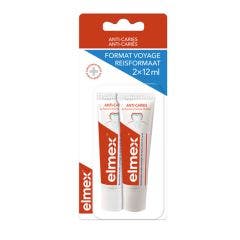Dentifricio da viaggio 2x12ml Elmex