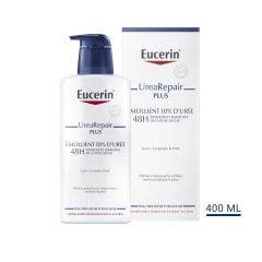 Emolliente 10% Urea 400 ml UreaRepair Plus Pelle secca Eucerin
