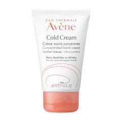 Crème Mains Concentrée 50ml Cold Cream Peaux Dessechees Ou Abimees Avène