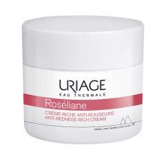 Crema ricca antirossore 50ml Roseliane Pelle Sensibile e Secca Uriage