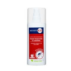 Lozione repellente per zanzare per aree tropicali e infestate 100ml Mousti K.O