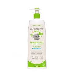 Bebe Moussant 3 En 1 Corps Cheveux Et Bain Moussant Bio 500ml Alphanova